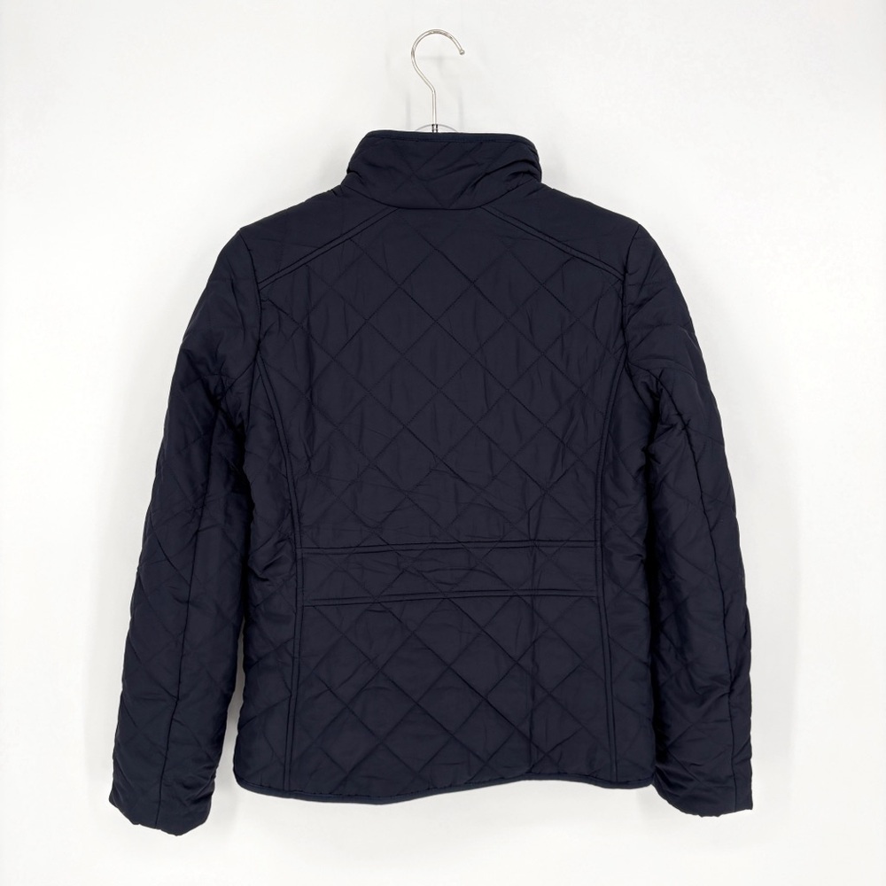 J.CREW Quilted Navy Blue Puffer Field Jacket S - Picture 5 of 10